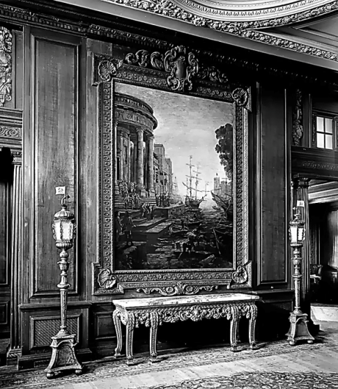 RMS Aquitania First Class Smoking Room