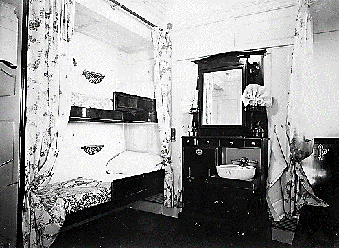 RMS Mauretania Second Class Special State Room