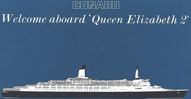 QE2 Passenger information leaflet
