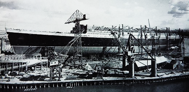 RMS Queen Elizabeth - Hull 552